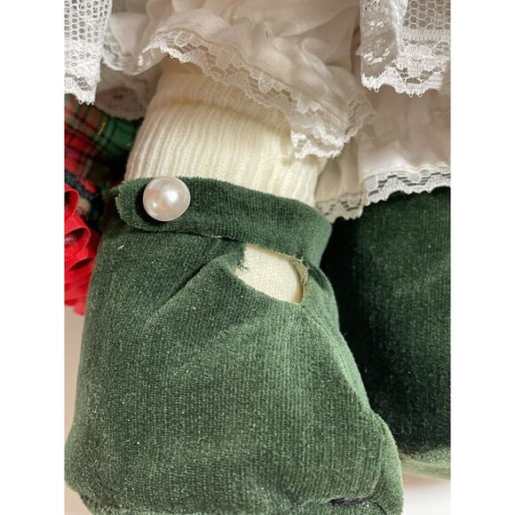 Precious Moments ENESCO Bisque Doll May You Have An Old Fashioned Christmas 91 - Picture 8 of 12